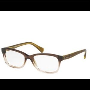 Authentic Coach eyeglasses with case